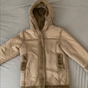 Faux fur jacket